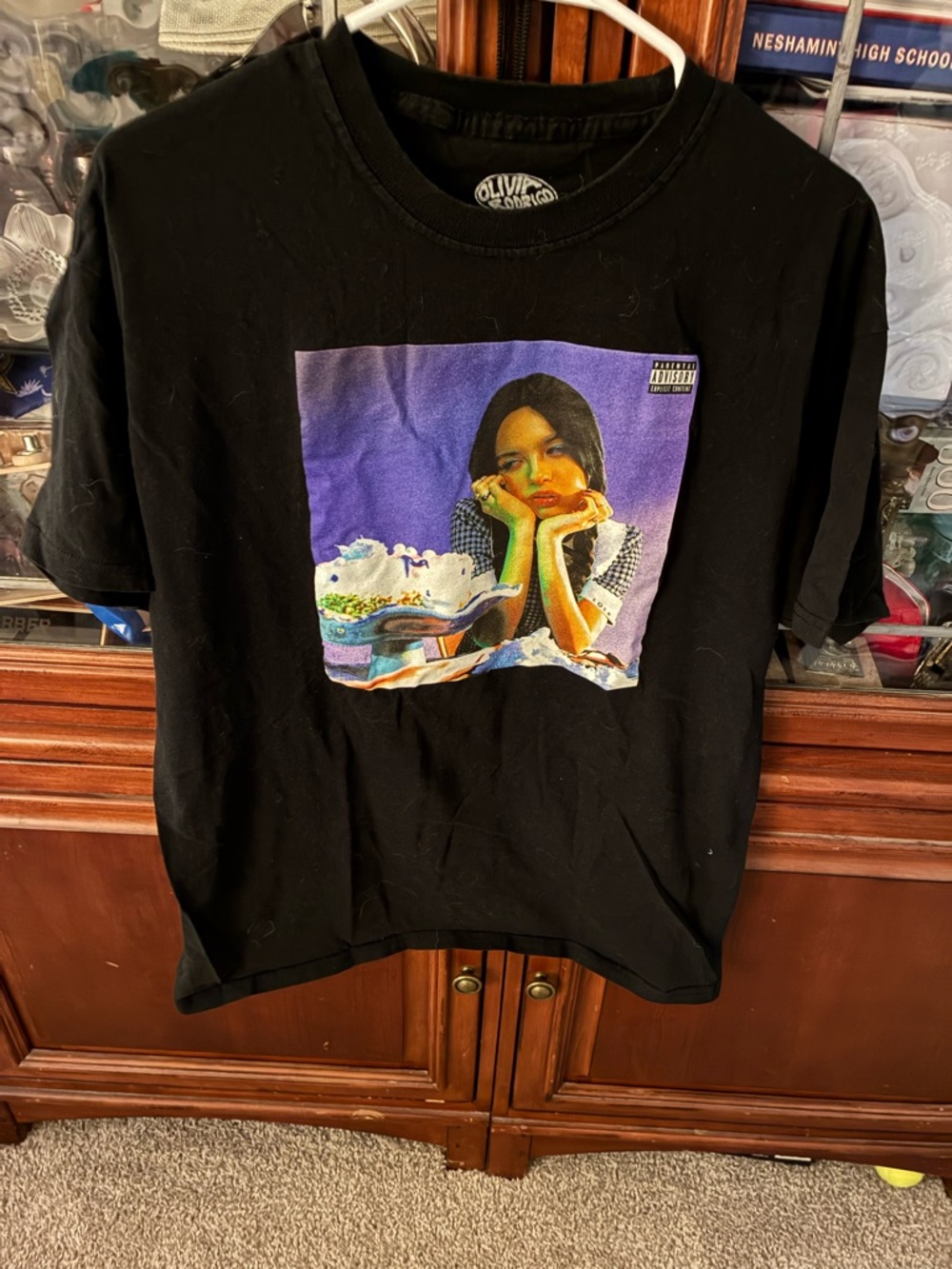 Olivia Rodrigo Sour Album Black Graphic Tee Size Lg Unisex Tee Spec